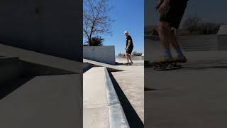 fs 50-50 am kraßen Obstacle #skateboarding