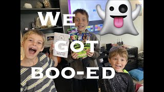 We got BOO-ED! Halloween fun!