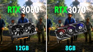 RTX 3060 vs RTX 3070 | (2k60 FPS) Teste em 10 JOGOS