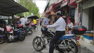 Shanghai, China - Typical Street in a Residential Neighbourhood