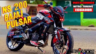 Pulsar ns 200 modificada, tuning