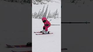 Skiing with my 5 year old daughter. #needforspeed #cute #skiing