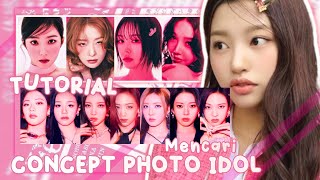 Tutorial ,mencari concept photo idol🌷😀