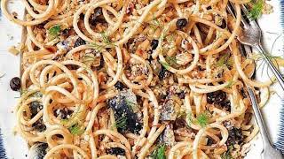 Mediterranean marvels Pasta with sardines