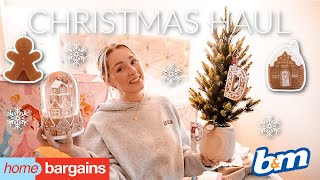 HUGE CHRISTMAS HAUL | HOME BARGAINS AND B&M CHRISTMAS DECOR & GIFTS | Emma Nightingale