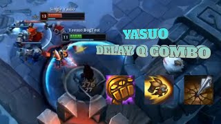 Yasuo Feature : EQ + [KnockBack]