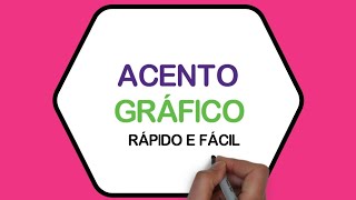 ✅ACENTO GRÁFICO - acento agudo, acento circunflexo e acento grave - Profa. Aline