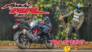 APACHE RR310 bs6 🔥 || WALK AROUND || TEST RIDE ||😈 RIDING MODES || STOCK SOUND || 🔥