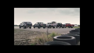 Mercedes X-Class vs VW Amarok vs Hilux vs Ranger vs L200