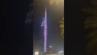 La torre più alta del mondo è a Dubai e si chiama Burj Khalifa # shorts