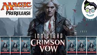 Pre-Release Crimson Vow Booster Draft Box opening! |Magic The Gathering