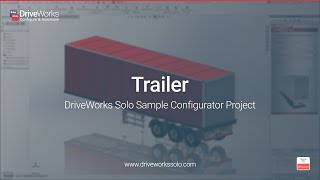 Trailer - DriveWorks Solo Sample Configurator Project