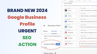 2024 SEO Google Business Profile ACTION REQUIRED!