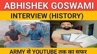 Abhishek Goswami full Interview || Abhishek Goswami History@AbhishekGoswamiVlogs