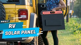 Top 5 Picks: Best RV Solar Panels Review | For Camping In 2022