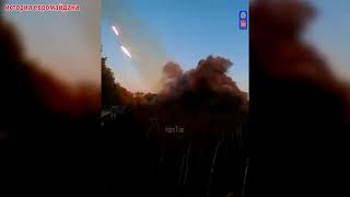 27 октября 2014 Огонь Урагана ВСУ в зоне АТО ⁄ Ukr hurricane fire