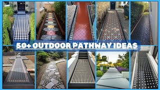 Outdoor Pathway Ideas | Outdoor front porch heritage tiles ideas | house outdoor decoration ideas