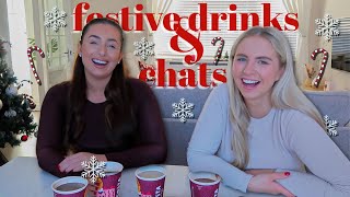 VLOGMAS WEEK 2 | trying the costa festive drinks