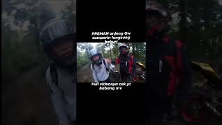 Gw samperin langsung KABURR #real #motovlog #kontenkreator #viralll #motovlogindonesia #bakuhantam