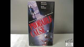 Opening To Probable Cause 1995 VHS