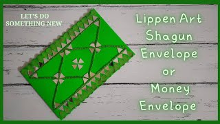 Lippen Art on Shagun Envelope | DIY Shagun Envelope for Mehandi Ceremony | Wedding Special Gift Idea