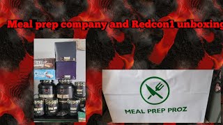 Meal Prep Company and Redcon1 Unboxing