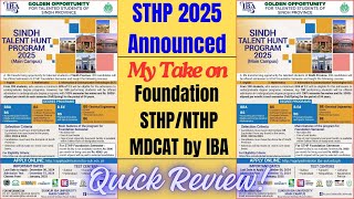 STHP 2025 has been announced by Sukkur IBA University