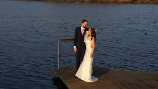 You Set My World on Fire! Lakeside Wedding!