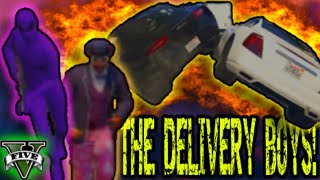 Becoming Professional DELIVERY BOYS in GTA 5! (GTA Funny Moments)