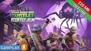 TMNT: ROOFTOP RUN -  Android GamePlay [OFFLINE]