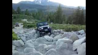 TJ Rubicon Bent Tie-Rod Twin Peaks Jeep Trail