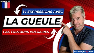 🗣️14 Expressions Faciles de Tous Les Jours | La GUEULE du Langage Vulgaire 🤔❓❗