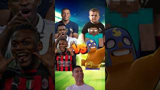 Mbappé & viní jr & Rafael Leão 🆚 Hasbulla & Herobrine & el primo 🥶😬