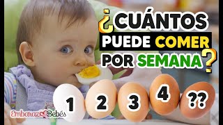 ¿CUÁNTOS HUEVOS puede COMER UN NIÑO a la Semana? 🍳❗️