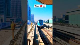 Dubai Metro 🚇 😎 ♥️ #tnboy #dubai #metro