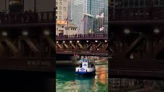 Chicago boat tour  #shorts