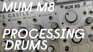 ALM018 - 'MUM M8' - Drums processing