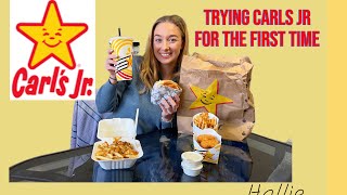 First time trying Carls Jr | Review #canada #foodie