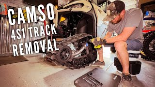 How to remove Camso UTV 4S1 Tracks