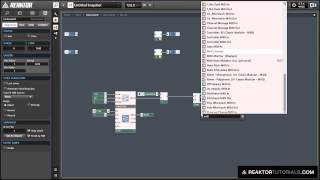 Building A Simple Reaktor Modulation Network