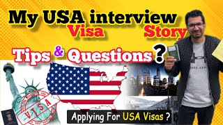 USA B1/B2 TOURIST VISA | My USA Visa full experience | USA VISA FROM PAKISTAN 2023 #usavisa