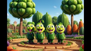 The Cucumber Song: Fun Veggie Songs for Kids | Catchy Rhymes & Action Songs for Children