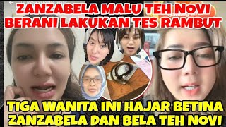 SEKARANG GILIRAN MAK LAMPIR INI TES URINE, BERANI?? - 3 WANITA INI MURKA KE ZANZABILA DAN BELA NOVY