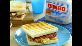 Sándwich de pollo empanado - Bimbo Sin Corteza (España)