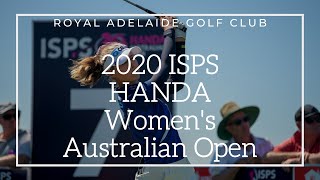 Golf World No. 1 Nelly Korda, Minjee Lee & Inbee Park in Action at 2020 Women's Australian Open