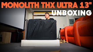 Monolith 13" THX Ultra Subwoofer UNBOXING