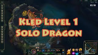 Kled Level 1 Solo Dragon Season 12 [1:14.83]