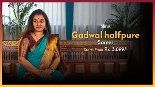 Gadwal HalfPure Saree   by Shrus | Shop Online @ www.shrus.com | 16 Nov'24