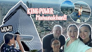 The KING POWER Mahanakhon Full Vlog Experience *BEST VIEW OF Bangkok City FULL Family Vlog Part 1