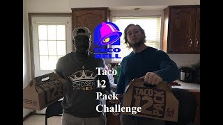 TACO BELL 12 PACK CHALLENGE TIMED! CHEAT MEAL ft. Trell